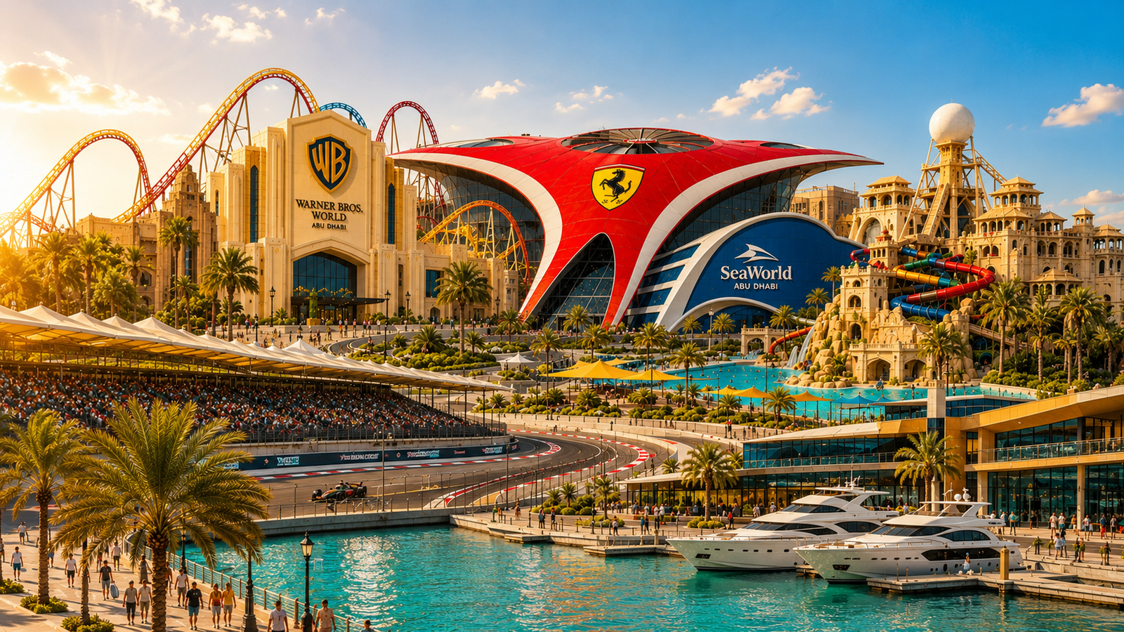 DUBAI WITH YAS ISLAND (2 Parks)