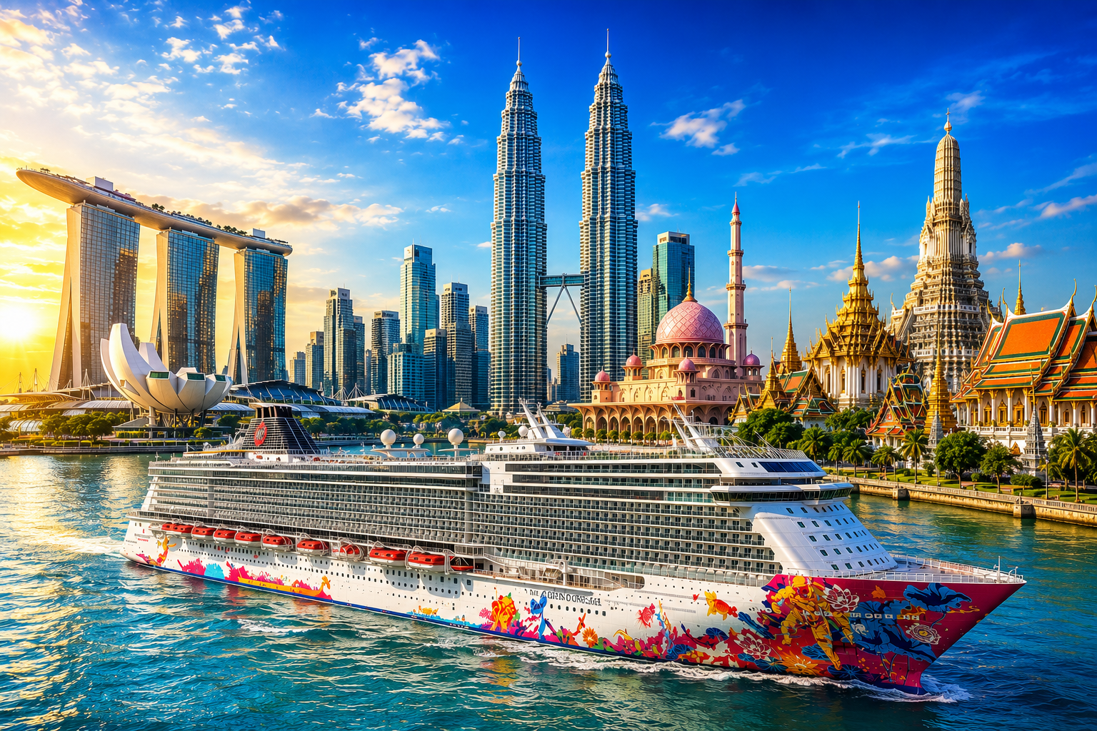 SINGAPORE MALASIYA THAILAND CRUISE
