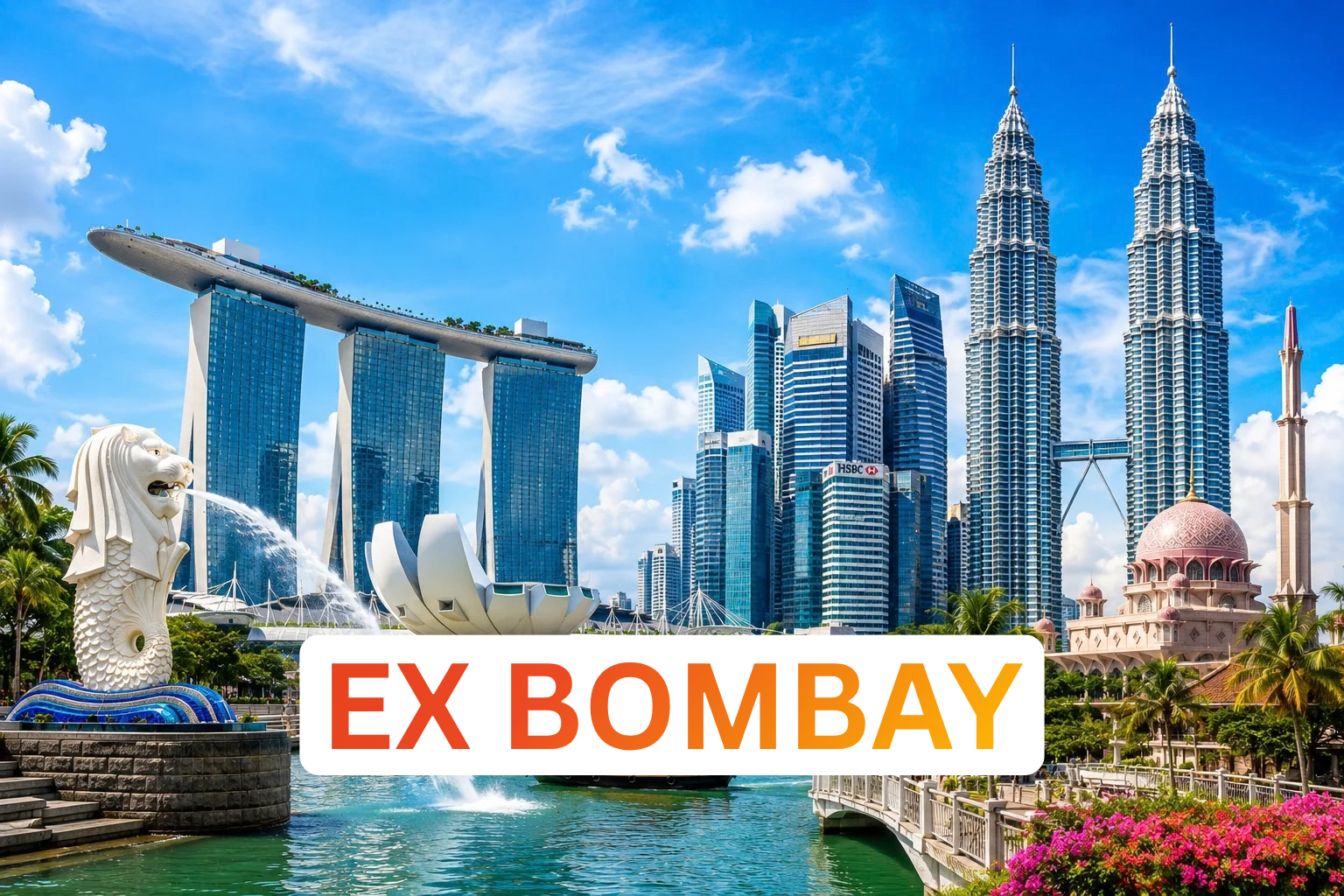 SINGAPORE MALAYSIA EX BOM